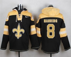 Jerseys Factory Cheap Nike Saints #8 Archie Manning Black Player