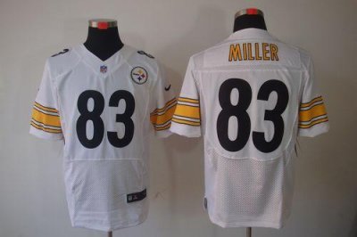 Jerseys Factory Cheap Nike Steelers #83 Heath Miller White Men's