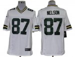 Jerseys Factory Cheap Nike Packers #87 Jordy Nelson White Men's