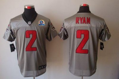 Jerseys Factory Cheap Nike Falcons #2 Matt Ryan Grey Shadow With