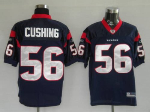 Jerseys Factory Cheap Texans Brian Cushing #56 Blue Stitched NFL