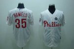 Jerseys Factory Cheap Phillies #35 Cole Hamels Embroidered White