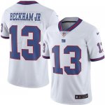 Jerseys Factory Cheap Nike Giants #13 Odell Beckham Jr White Men