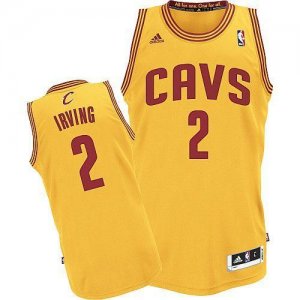 Jerseys Factory Cheap Cavaliers #2 Kyrie Irving Yellow Alternate
