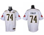 Jerseys Factory Cheap Nike 49ers #74 Joe Staley White 2016 Pro B