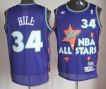 Jerseys Factory Cheap Cavaliers #34 Tyrone Hill Purple 1995 All