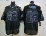 Jerseys Factory Cheap Nike Ravens #82 Torrey Smith Lights Out Bl