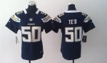 Jerseys Factory Cheap Nike Chargers #50 Manti Te'o Navy Blue Tea