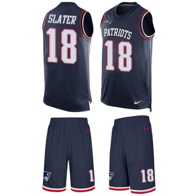 Jerseys Factory Cheap Nike Patriots #18 Matt Slater Navy Blue Te