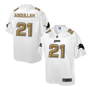 Jerseys Factory Cheap Nike Lions #21 Ameer Abdullah White Men's