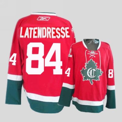 Jerseys Factory Cheap Canadiens #84 Guillaume Latendresse Embroi