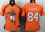 Jerseys Factory Cheap Nike Broncos #84 Shannon Sharpe Orange Tea