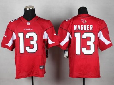 Jerseys Factory Cheap Nike Cardinals #13 Kurt Warner Red Team Co