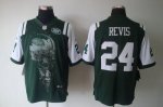 Jerseys Factory Cheap Nike Jets #24 Darrelle Revis Green Team Co