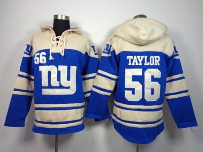 Jerseys Factory Cheap Nike Giants #56 Lawrence Taylor Blue Sawye