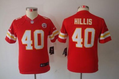 Jerseys Factory Cheap Nike Chiefs #40 Peyton Hillis Red Team Col