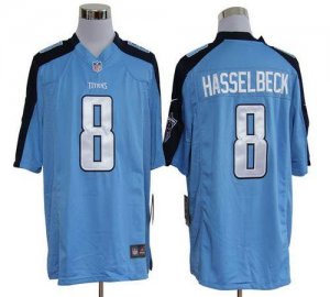Jerseys Factory Cheap Nike Titans #8 Matt Hasselbeck Light Blue