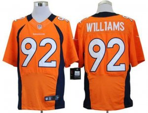 Jerseys Factory Cheap Nike Broncos #92 Sylvester Williams Orange