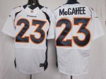 Jerseys Factory Cheap Nike Broncos #23 Willis McGahee White Men'