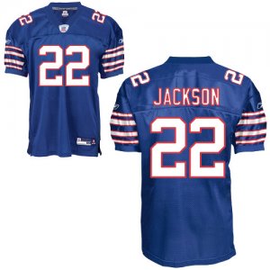 Jerseys Factory Cheap Bills #22 Jackson Baby Blue Stitched NFL J