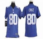 Jerseys Factory Cheap Nike Giants #80 Victor Cruz Royal Blue Tea