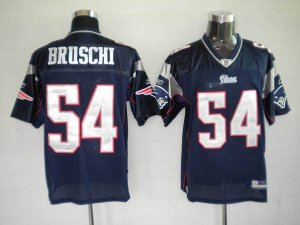 Jerseys Factory Cheap Patriots #54 Tedy Bruschi Dark Blue Stitch