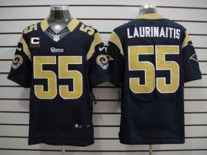 Jerseys Factory Cheap Nike Rams #55 James Laurinaitis Navy Blue
