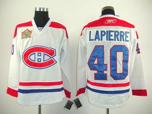 Jerseys Factory Cheap Canadiens #40 Maxim Lapierre Embroidered W