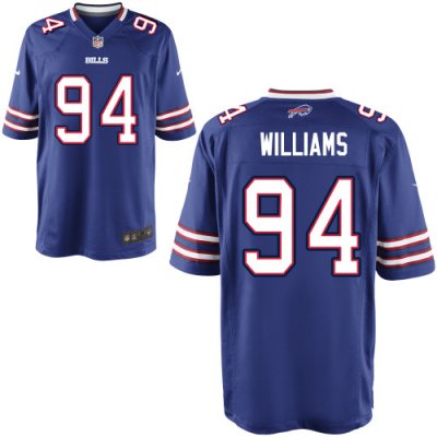 Jerseys Factory Cheap Nike Bills #94 Mario Williams Royal Blue T