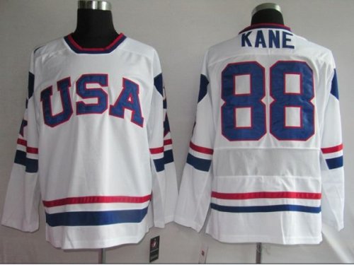 Jerseys Factory Cheap 2010 Olympic Team USA #88 Patrick Kane Emb