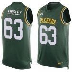Jerseys Factory Cheap Nike Packers #63 Corey Linsley Green Team