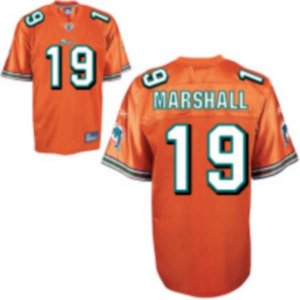 Jerseys Factory Cheap Dolphins #19 Brandon Marshall Orange Stitc
