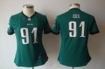 Jerseys Factory Cheap Nike Eagles #91 Fletcher Cox Midnight Gree