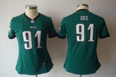 Jerseys Factory Cheap Nike Eagles #91 Fletcher Cox Midnight Gree