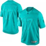 Jerseys Factory Cheap Nike Dolphins #17 Ryan Tannehill Aqua Gree