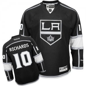 Jerseys Factory Cheap Kings #10 Mike Richards Black Home Embroid