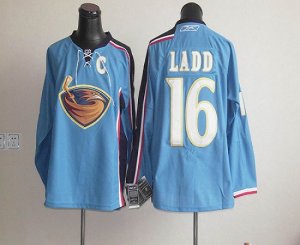 Jerseys Factory Cheap Thrashers #16 Ladd Embroidered Blue NHL Je Jerseys Factory Cheap Thrashers #16 Ladd Embroidered Blue NHL Je