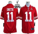 Jerseys Factory Cheap Nike 49ers #11 Alex Smith Red Team Color S