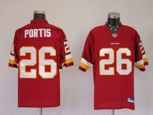 Jerseys Factory Cheap Redskins #26 Clinton Portis Stitched Red
