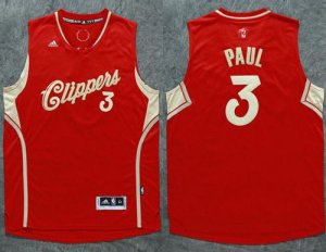 Jerseys Factory Cheap Clippers #3 Chris Paul Red 2015-2016 Chris