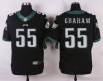 Jerseys Factory Cheap Nike Eagles #55 Brandon Graham Black Alter