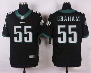 Jerseys Factory Cheap Nike Eagles #55 Brandon Graham Black Alter