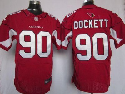 Jerseys Factory Cheap Nike Cardinals #90 Darnell Dockett Red Tea