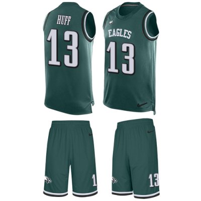 Jerseys Factory Cheap Nike Eagles #13 Josh Huff Midnight Green T