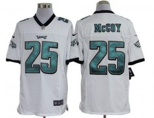 Jerseys Factory Cheap Nike Eagles #25 LeSean McCoy White Men's E