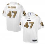 Jerseys Factory Cheap Nike Steelers #47 Mel Blount White Men's N