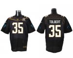 Jerseys Factory Cheap Nike Panthers #35 Mike Tolbert Black 2016