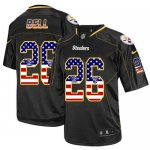 Jerseys Factory Cheap Nike Steelers #26 Le'Veon Bell Black Team