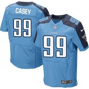 Jerseys Factory Cheap Nike Titans #99 Jurrell Casey Light Blue T