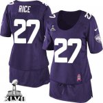 Jerseys Factory Cheap Nike Ravens #27 Ray Rice Purple Team Color